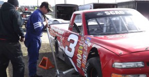 Madison College alum Dann Barber finished third in the Midwest Truck Tour’s season standings by taking second in the final race of the season held at the Lacrosse Fairground Speedway on Oct. 1.