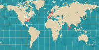 Map of world