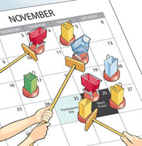 The holiday shopping season continues to expand.