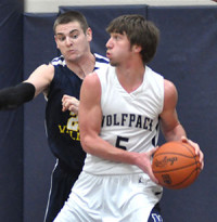 Brandon Holz is the top returning scorer for the WolfPack men's basketball team.