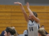 Rachel Slaney follows through on a free throw attempt.