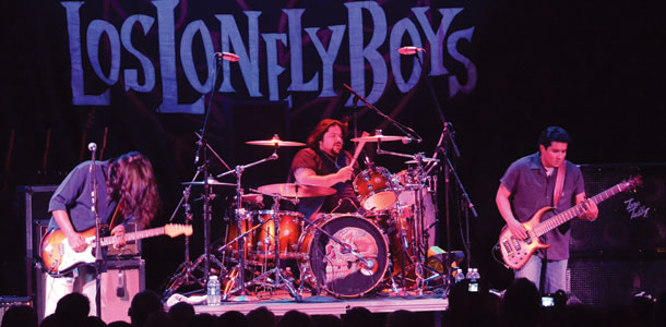 Los Lonley Boys performs at The Barrymore Theatre.