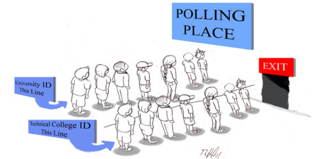 Tougher to vote?