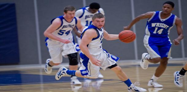 Madison College WolfPack versus Wilbur Wright College Rams Mens Basketball