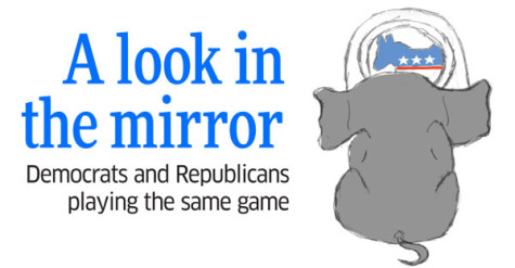 Democrats and Republicans playing the same game