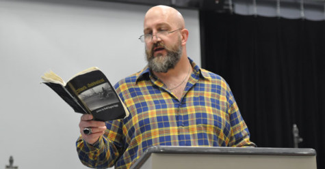 Words brought to life: Poetry reading by Brett Ralph, Nina Corwin