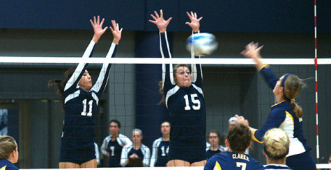 Volleyball team peaking at the right time