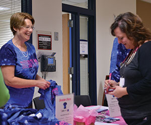 The first week of October, Madison College students and staff were heavily sprinkled with tie-dye T-shirts in honor of Denim Days, a fundraiser for breast cancer treatment.