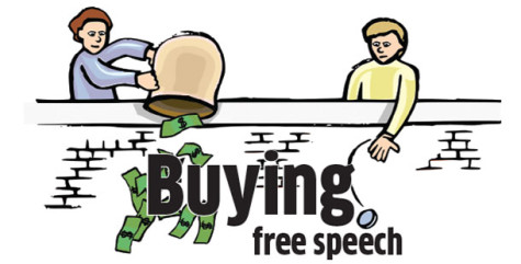 Unlimited political contributions put price on free speech
