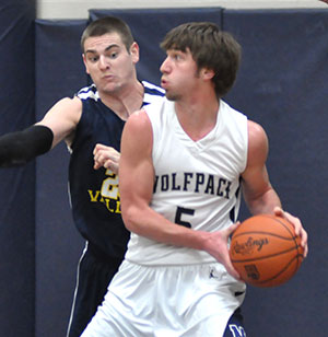 Brandon Holz is the top returning scorer for the WolfPack mens basketball team.