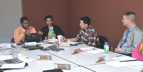 Madison College's Student Senate meets recently. Recently, the senate's efforts to get a student seat on the Distrcit Board were approved.