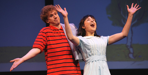 Grant Berggren and Randa Viets were featured in the Madison College Performing Arts production of Youre a Good Man Charlie Brown.