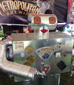 Metropolitan Brewing was one of the companies at the Great Taste of the Midwest.