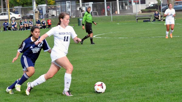 women's soccer match