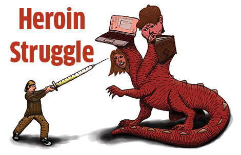 Heroin struggle