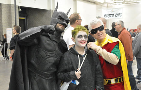 Costumed comic book fans of all ages attended Madisons first Wizard World Comic Con.
