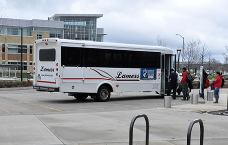 The campus-to-campus shuttle service should continue even if Downtown campus is sold.