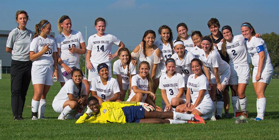 Madison+Colleges+womens+soccer+team