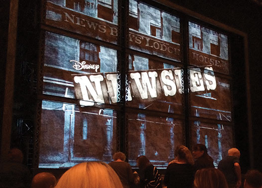 Newsies Musical Logo