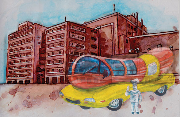 Oscar Mayer Illustration