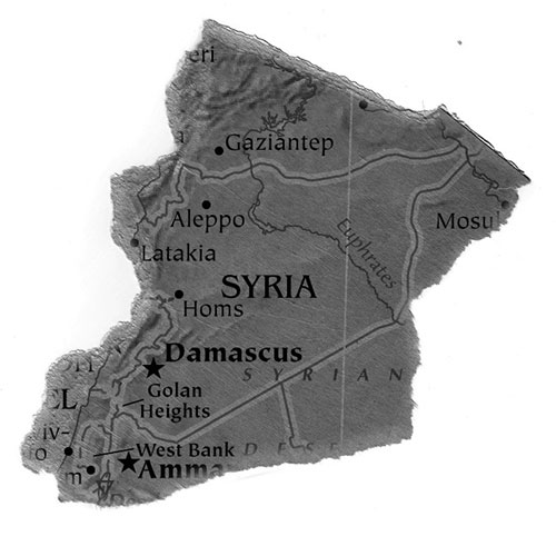 syria map image