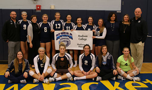 WolfPack volleyball placed third in the NJCAA division III National Tournament on Nov. 14 in Rochester, MN.