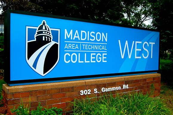 Madison College West Campus Sign