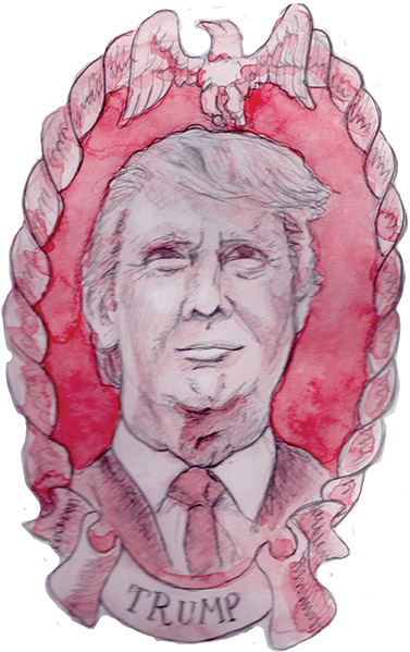 Donald Trump Illustration