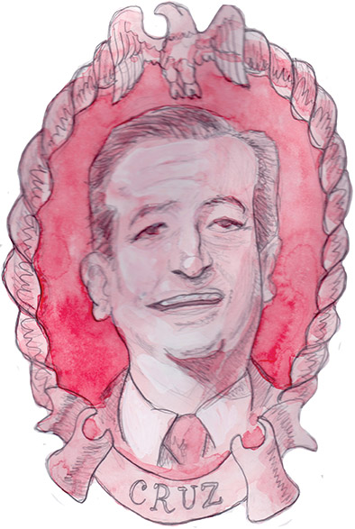 Ted Cruz Illustration