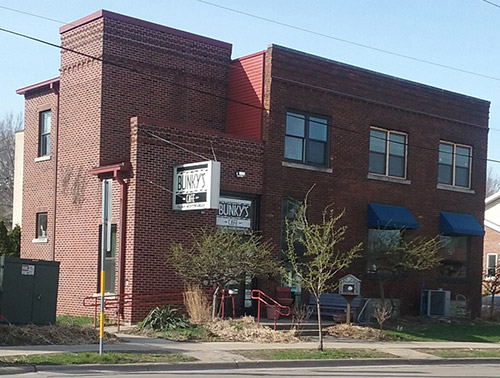 Bunky's Cafe located on the East Side of Madison, now to be a rent location for parties and events