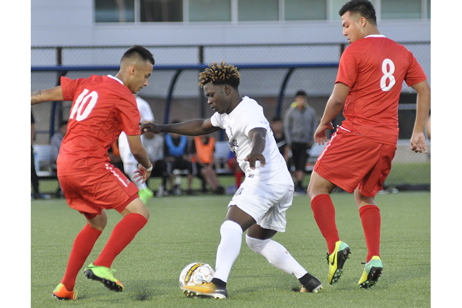 Men’s soccer team opens season with home win over Malcom X