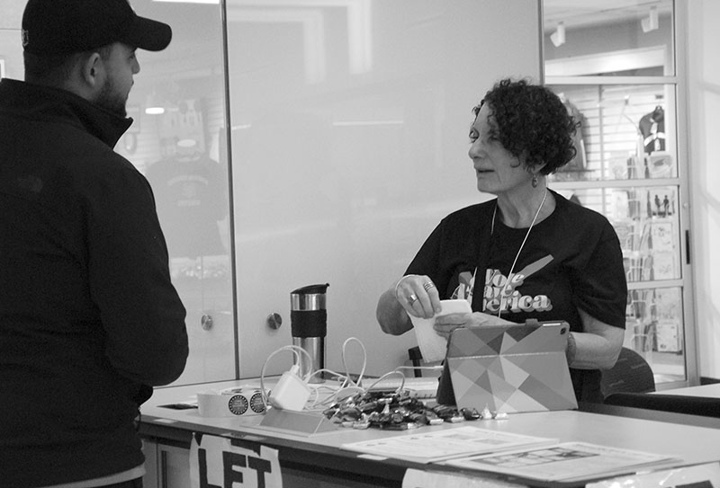 The League of Women Voters and other organizations have conducted voter registration drives at the Madison College Truax Campus to help students prepare for the upcoming election.