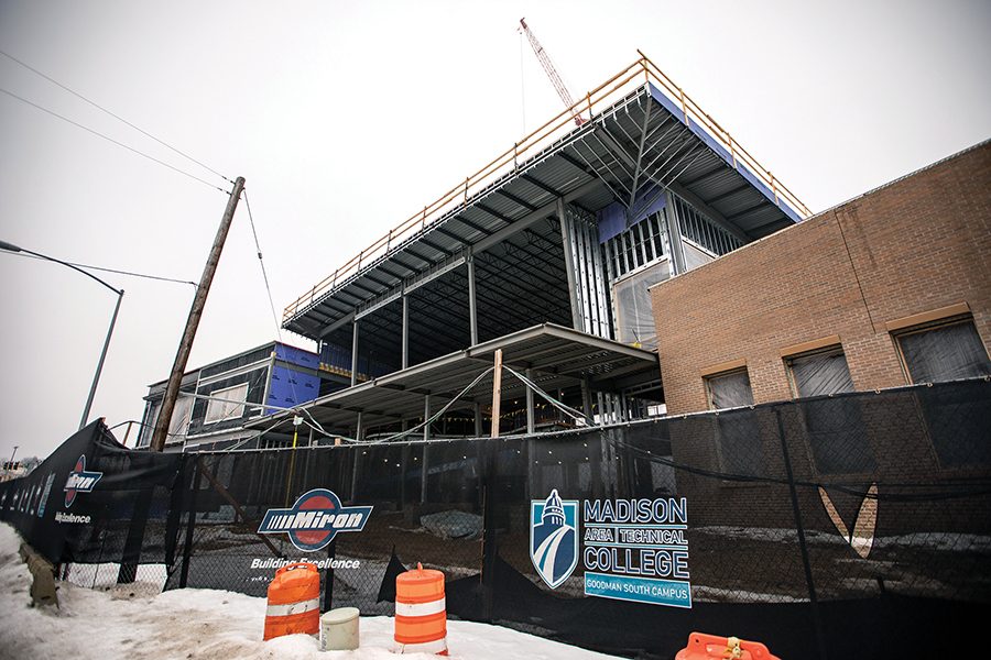 Construction progresses at Madison Colleges new South Campus
