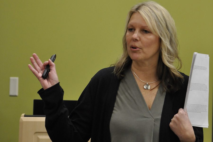Madison College instructor Jodi Goldbeck offered a Mastering Your Mindset workshop on Feb 26