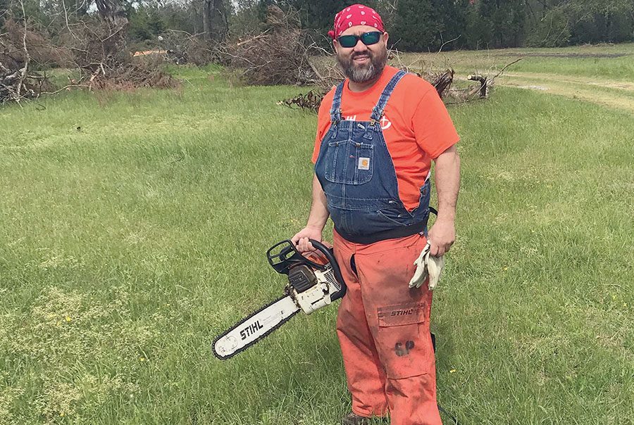 Volunteers from Madison College went to the Florida Everglades last year to help clean up storm damage.