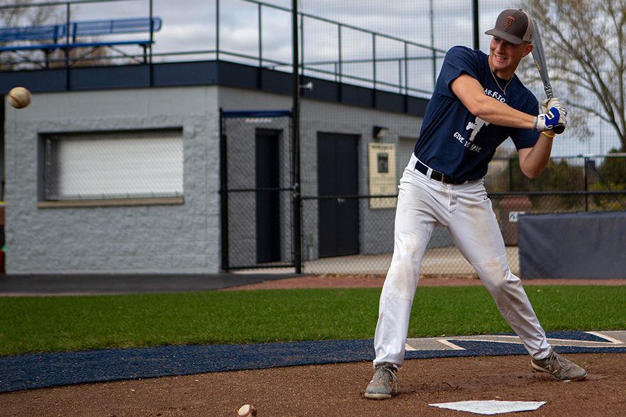 Madison College baseball player Pierson Gibis was the inspiration for a blood drive that was held on campus this week. He is thankful for the donors who provided the more than 100 units of blood he required during his battle with cancer.