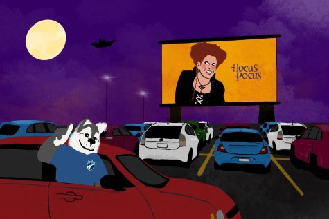 PAC Brings Drive-In Movie Night to Campus