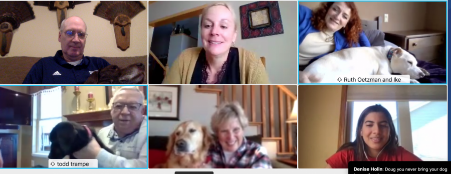 Students+and+staff+came+together+on+Dec.+4+to+visit+with+some+fluffy+friends+through+the+Virtual+Pet+Therapy+session.+The+event+was+held+in+a+WebEx+meeting+room.+While+usually+held+every+year+in-person%2C+this+year%2C+as+with+most+in-person+events%2C+was+formatted+to+fit+the+online+environment+due+to+the+COVID-19+pandemic.+Hosted+by+the+Peer+Health+Educators%2C+this+event+allowed+students+and+staff+a+nice+relief+from+the+stress+of+finals+season.+Handlers+with+%E2%80%9CDogs+on+Call%E2%80%9D+were+also+available+for+those+students+who+would+benefit+from+a+session+with+a+therapy+dog.