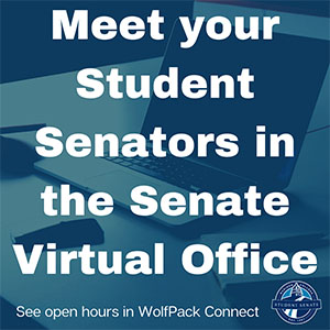 Meet your Student Senators in the Senate Virtual Office