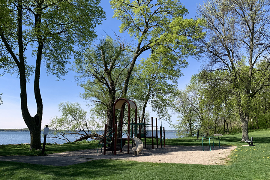 Olbrich Park is one of many in the Madison area.