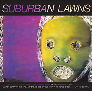 Cover of Suburban Lawns self-titled album.