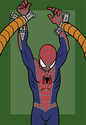 Spiderman 2 illustration