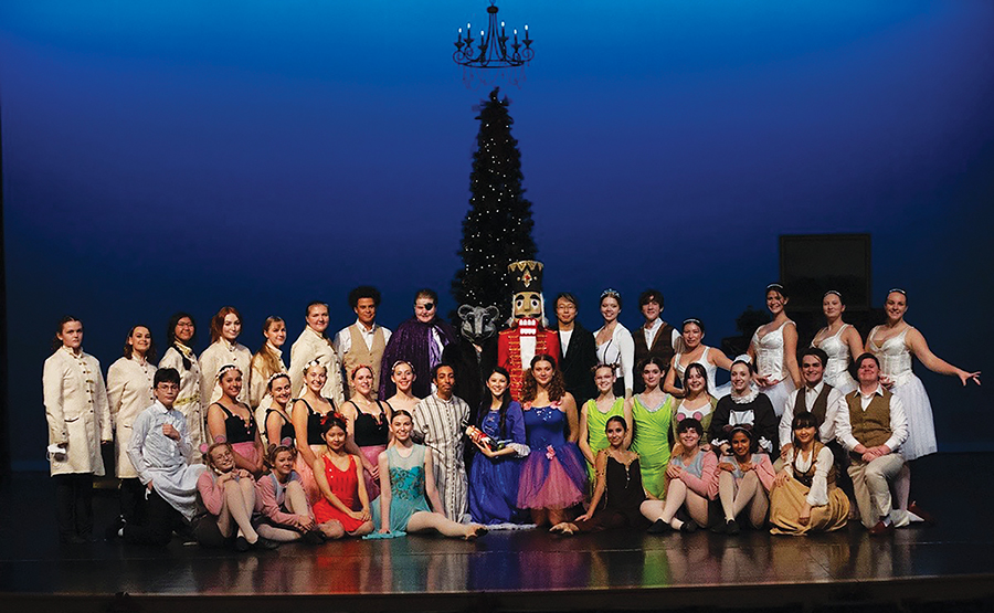 Cast of “The Nutcracker” at Sun Prairie High School.