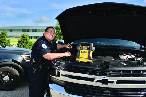 Need a jump-start?  Public Safety offers free vehicle jumps to students and staff.  If your car wont start, give Public Safety a call at (608) 245-2222 and an officer will respond to assist.