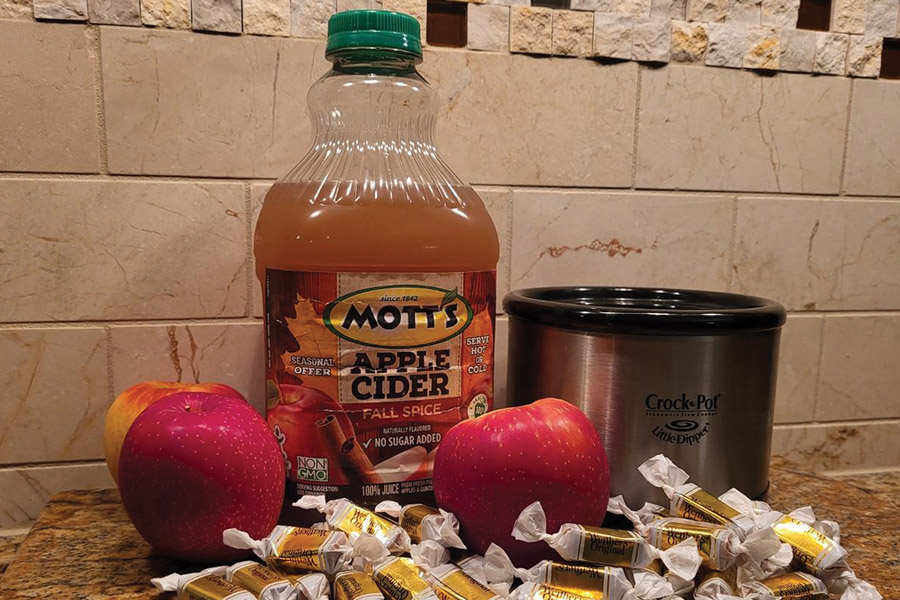 Caramel Hot Apple Cider.