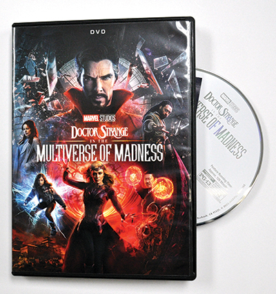 “Doctor Strange in the Multiverse of Madness” is now out on DVD.