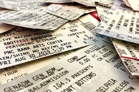 Show tickets often cost much more than the listed price on the ticket, especially when purchased from a ticket broker.