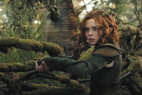 Sophia Lillis as Doric, a tiefling druid, in Dungeons & Dragons: Honor Among Thieves.(Paramount Pictures and eOne/TNS)