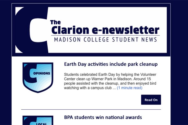 The Clarion is starting an electronic newsletter this semester.