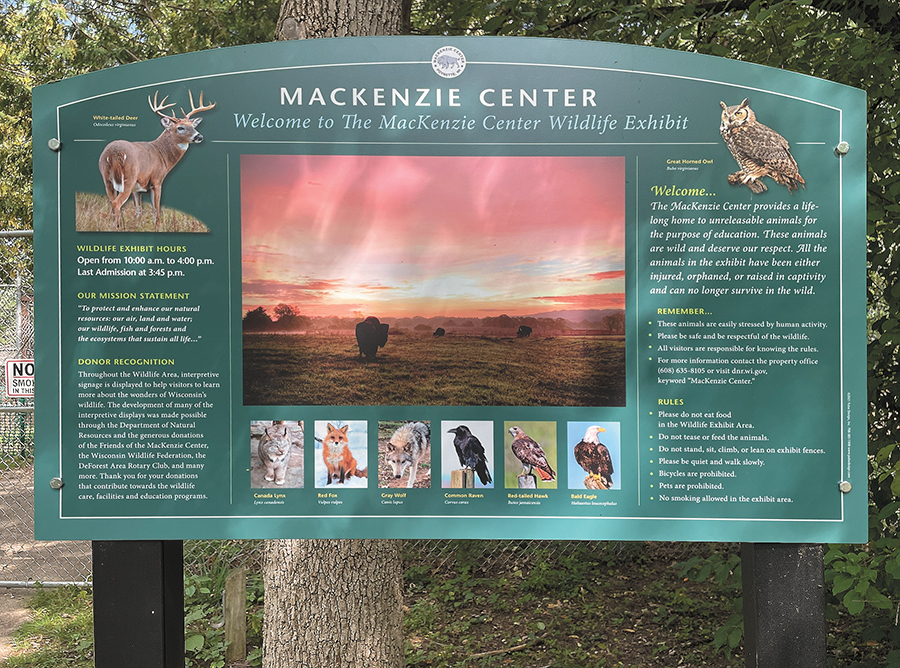 The Mackenzie Center in Poynette provides a healthy learning environment to learn about science-related topics. 